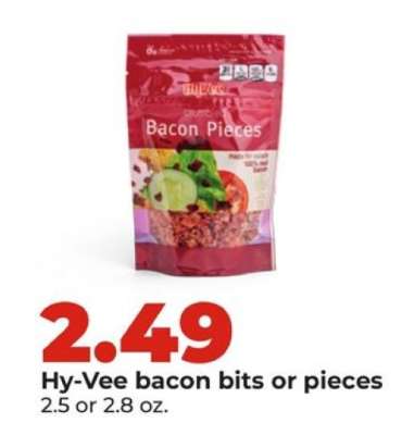 Hy-Vee bacon bits or pieces