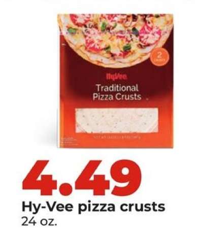 Hy-Vee pizza crusts