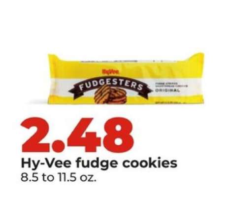 Hy-Vee fudge cookies