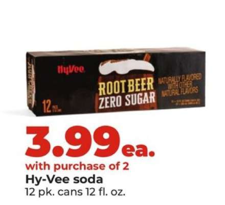 Hy-Vee soda