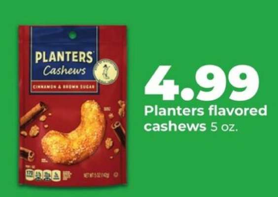 Planters Flavored Cashews