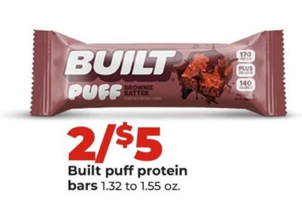 Built Puff protein bars