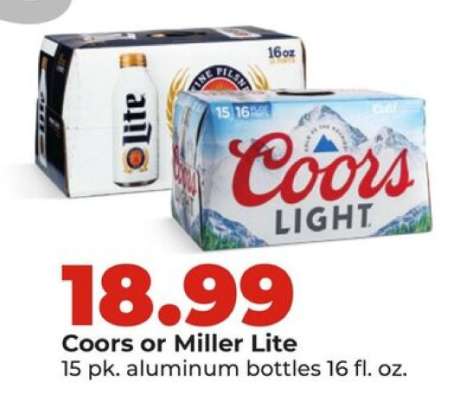 Coors or Miller Lite