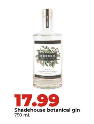 Shadehouse botanical gin
