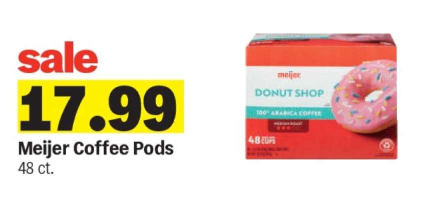 Meijer Coffee Pods
