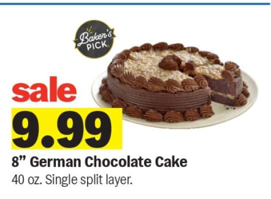 8” German Chocolate Cake