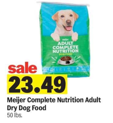 Meijer Complete Nutrition Adult Dry Dog Food