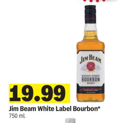 Jim Beam White Label Bourbon