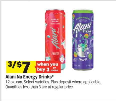 Alani Nu Energy Drinks