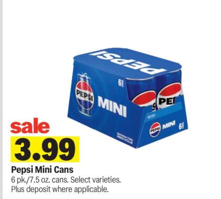 Pepsi Mini Cans