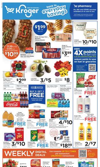 Kroger Flyer - 08/19/2026 - 08/25/2026.