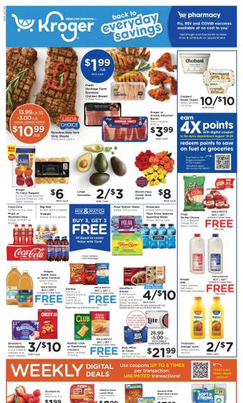 Kroger Flyer - 08/19/2026 - 08/25/2026.