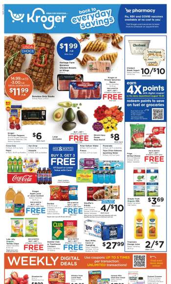 Kroger Flyer - 08/19/2026 - 08/25/2026.
