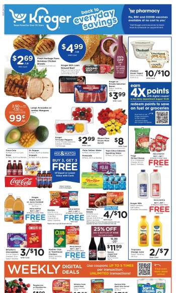 Kroger Flyer - 08/19/2026 - 08/25/2026.
