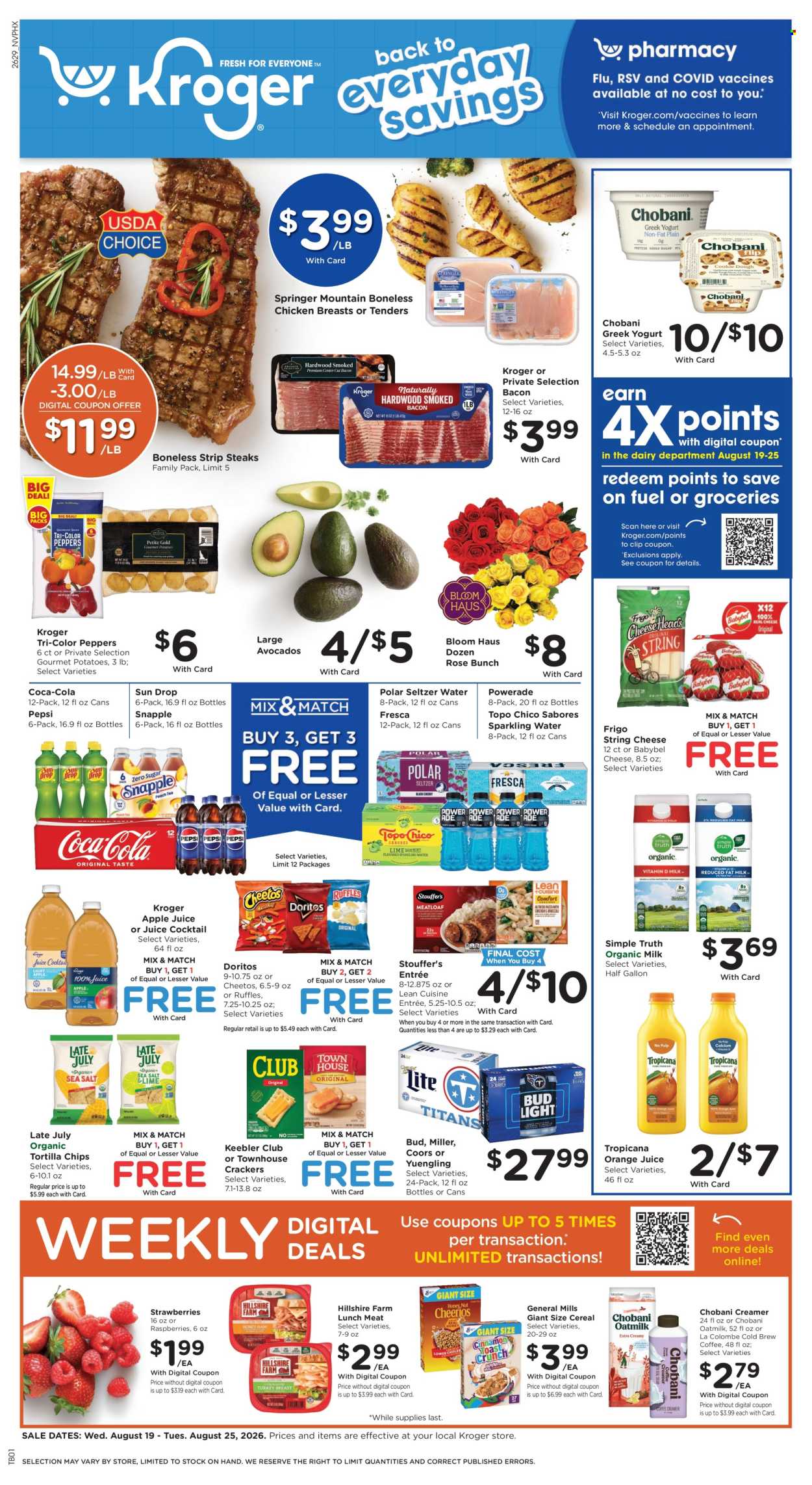 Kroger ad - 08/19/2026 - 08/25/2026. Page 1