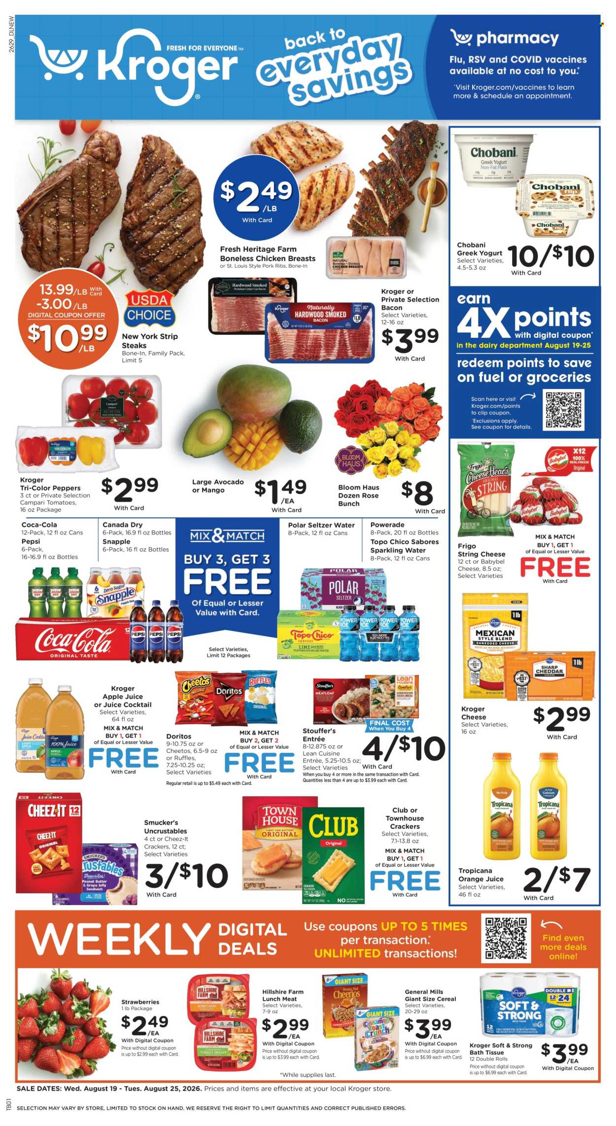 Kroger ad - 08/19/2026 - 08/25/2026. Page 1