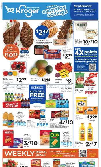 Kroger Flyer - 08/19/2026 - 08/25/2026.