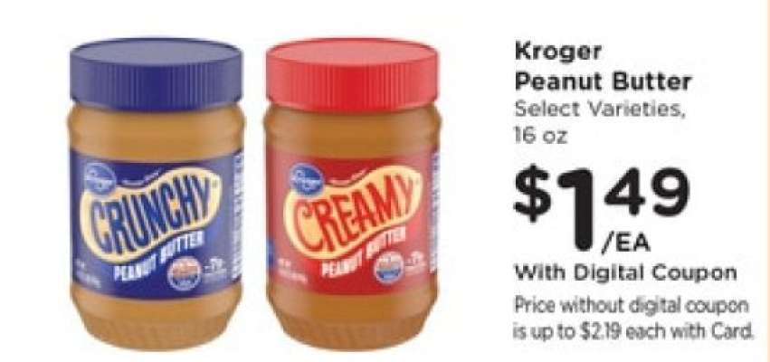 Kroger Peanut Butter