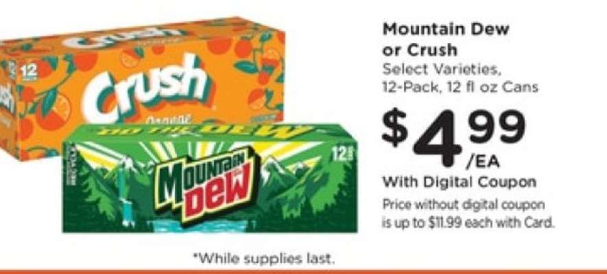 Mountain Dew or Crush
