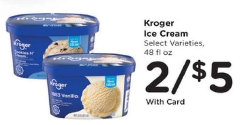 Kroger Ice Cream