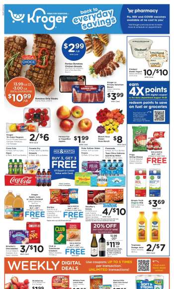 Kroger Flyer - 08/19/2026 - 08/25/2026.