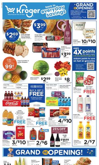 Kroger Flyer - 08/19/2026 - 08/25/2026.