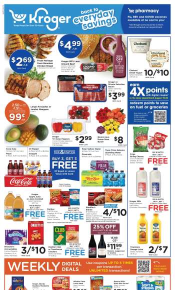 Kroger Flyer - 08/19/2026 - 08/25/2026.