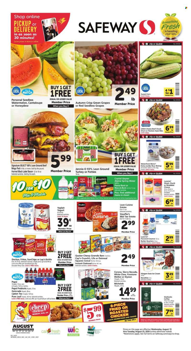 Safeway Flyer - 08/19/2026 - 08/25/2026.