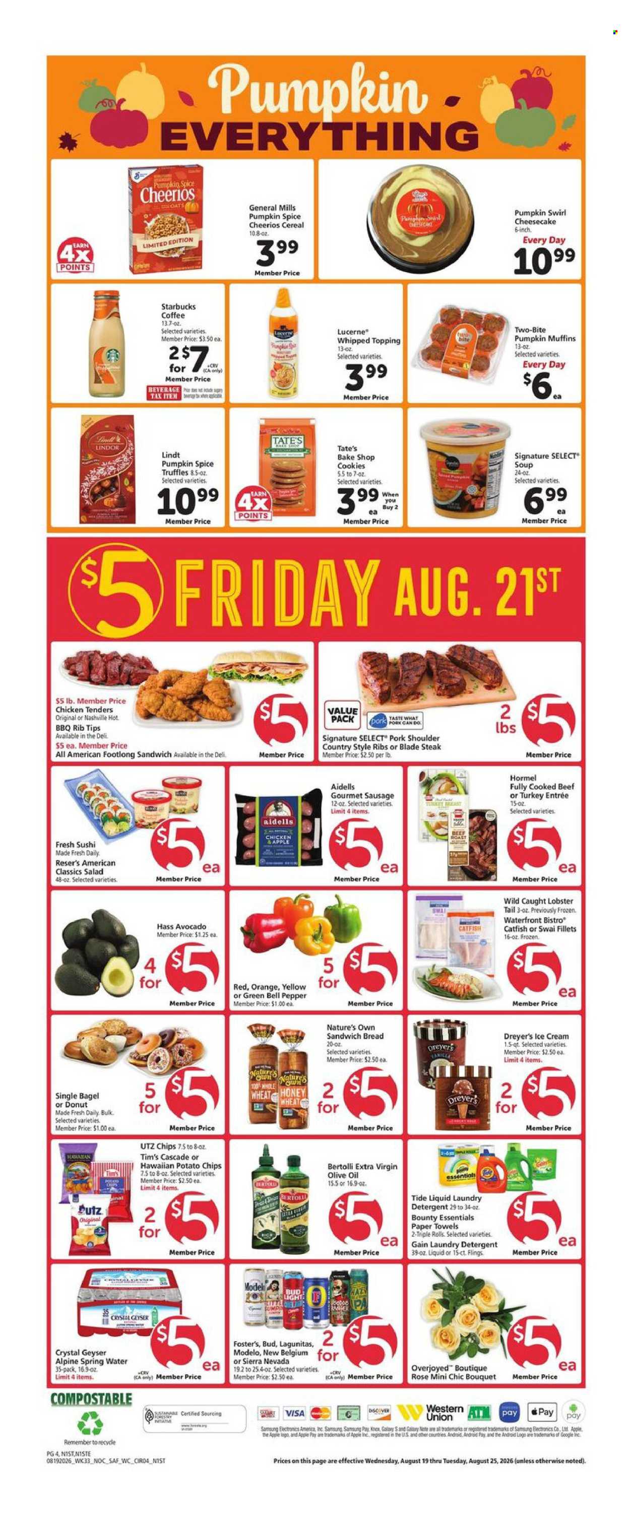 Safeway ad - 08/19/2026 - 08/25/2026. Page 4