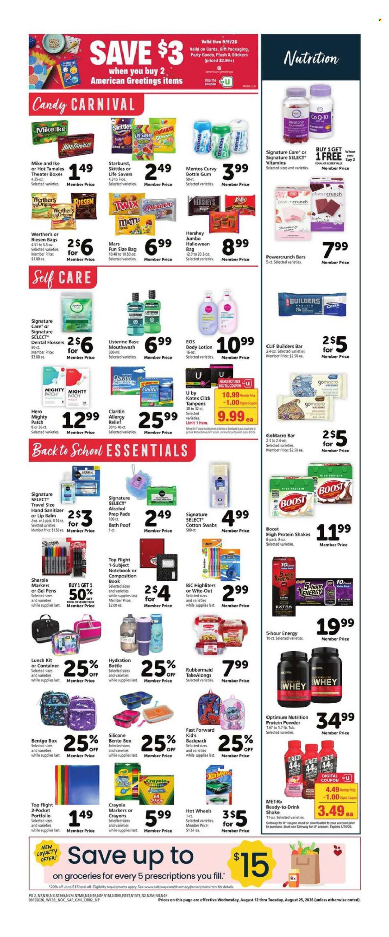 Safeway ad - 08/19/2026 - 08/25/2026. Page 9
