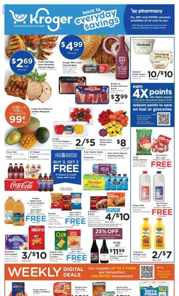 Kroger Flyer - 08/19/2026 - 08/25/2026.