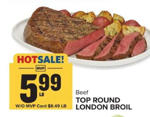 Beef Top Round London Broil