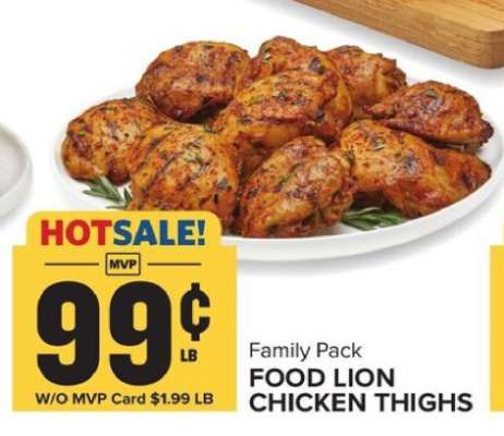 Food Lion Chicken Thighs