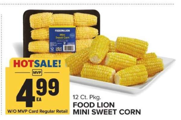 Food Lion Mini Sweet Corn