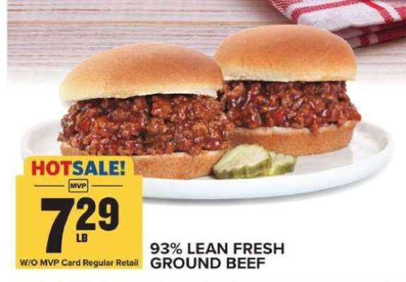 93% Lean Fresh Ground Beef