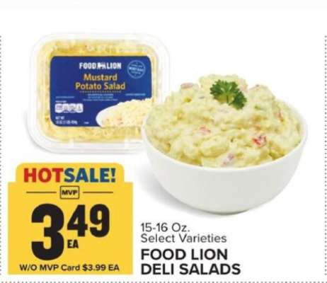 Food Lion Deli Salads