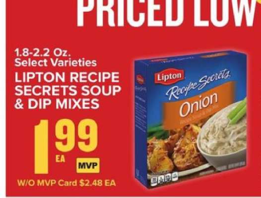 Lipton Recipe Secrets Soup & Dip Mixes
