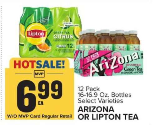 ARIZONA OR LIPTON TEA