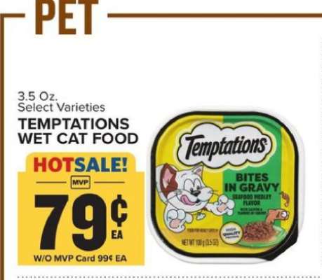 Temptations Wet Cat Food*