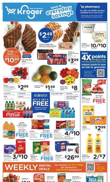 Kroger Flyer - 08/19/2026 - 08/25/2026.