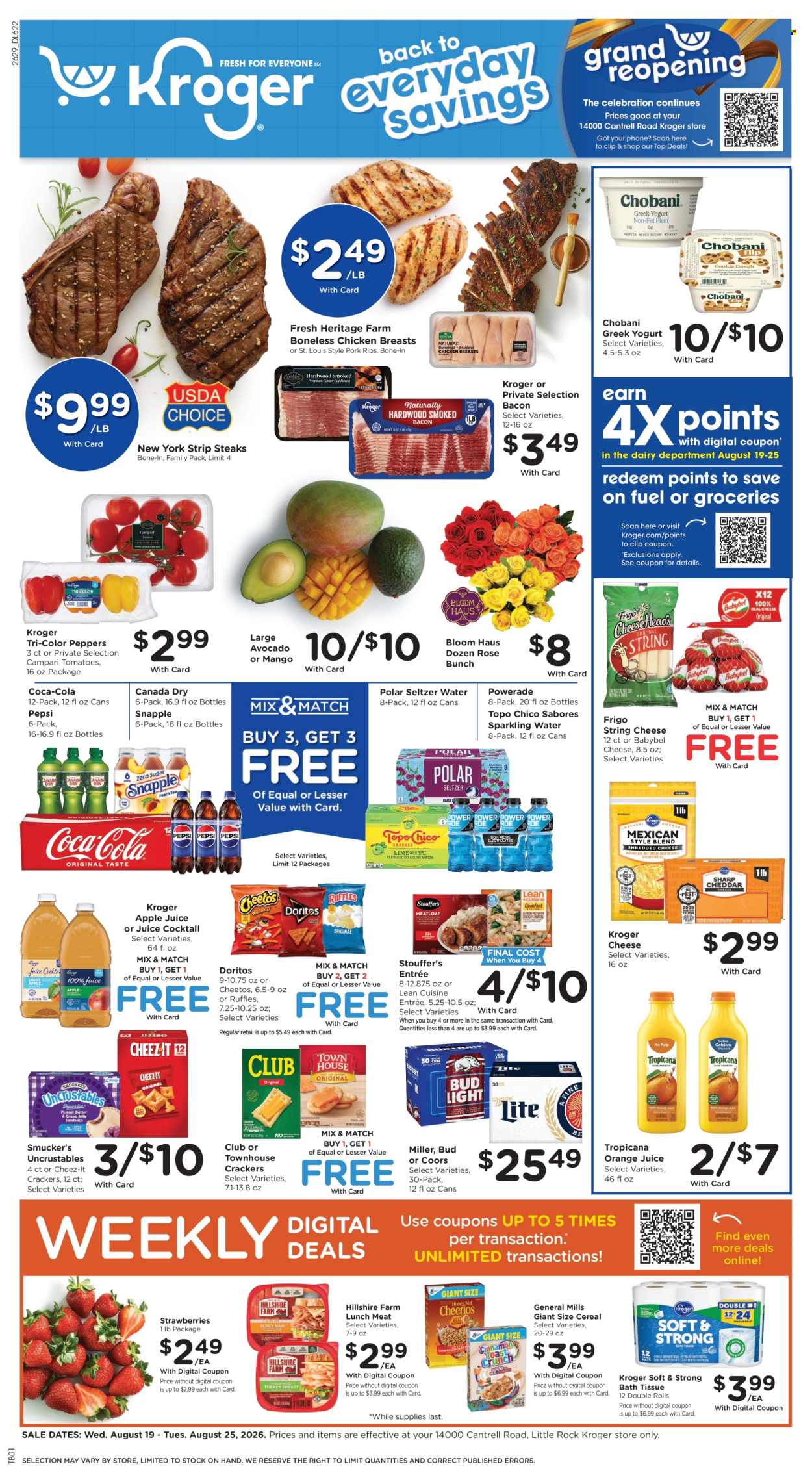 Kroger ad - 08/19/2026 - 08/25/2026. Page 1