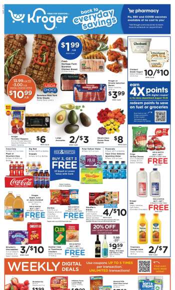 Kroger Flyer - 08/19/2026 - 08/25/2026.