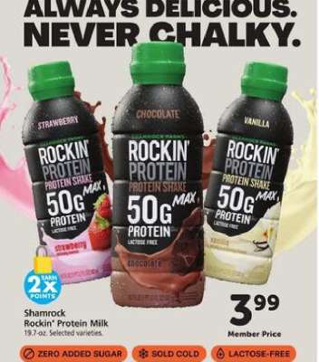 Shamrock Rockin’ Protein Milk