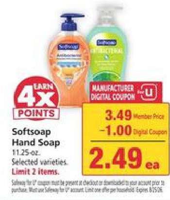 Softsoap Hand Soap