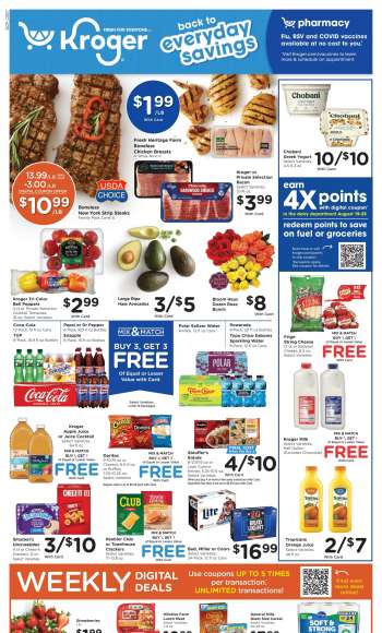 Kroger Flyer - 08/19/2026 - 08/25/2026.