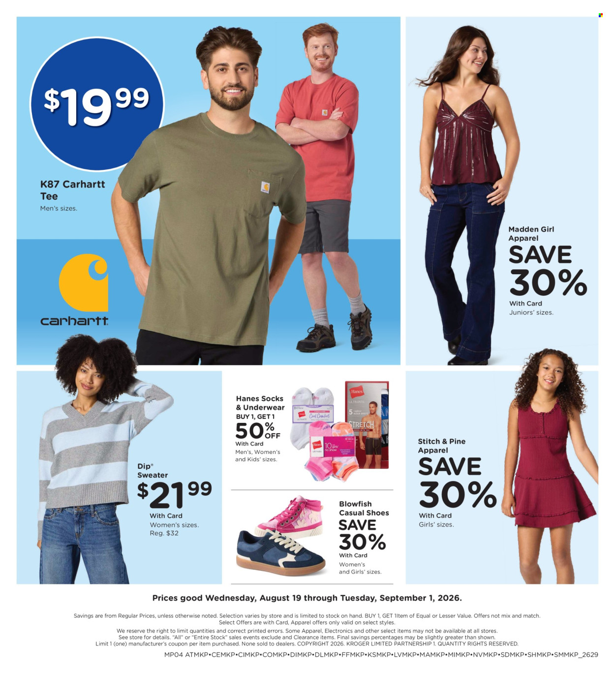 Kroger ad - 08/19/2026 - 09/01/2026. Page 4
