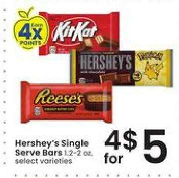 Hershey's Single Serve Bars