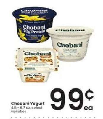 Chobani Yogurt
