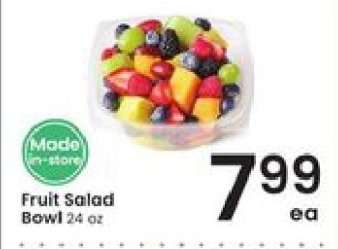 Fruit Salad Bowl