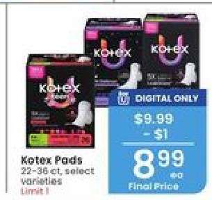 Kotex Pads